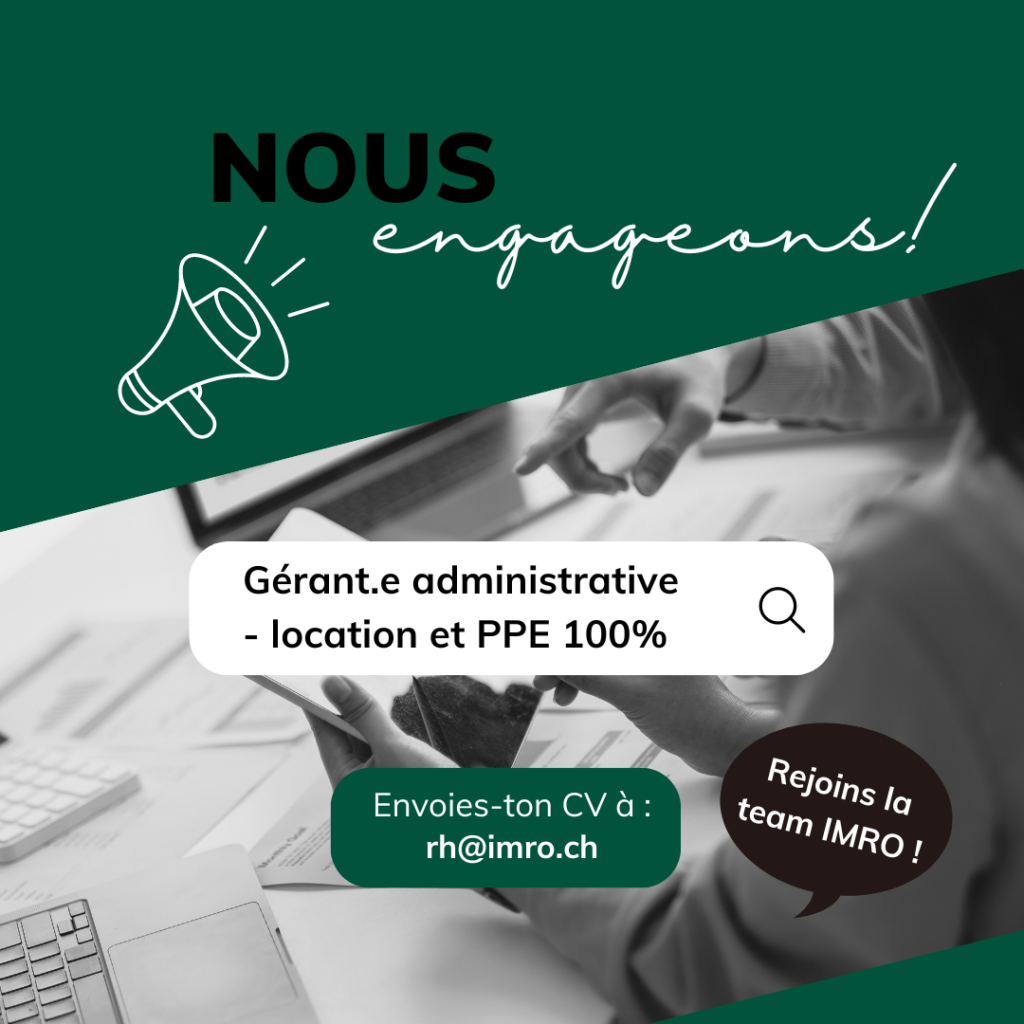 Nous recrutons !