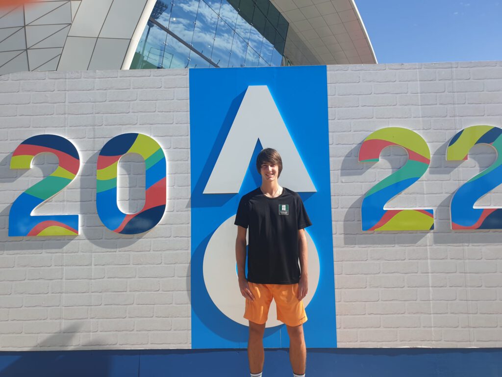 Kilian demi-finaliste de l’Open d’Australie Junior